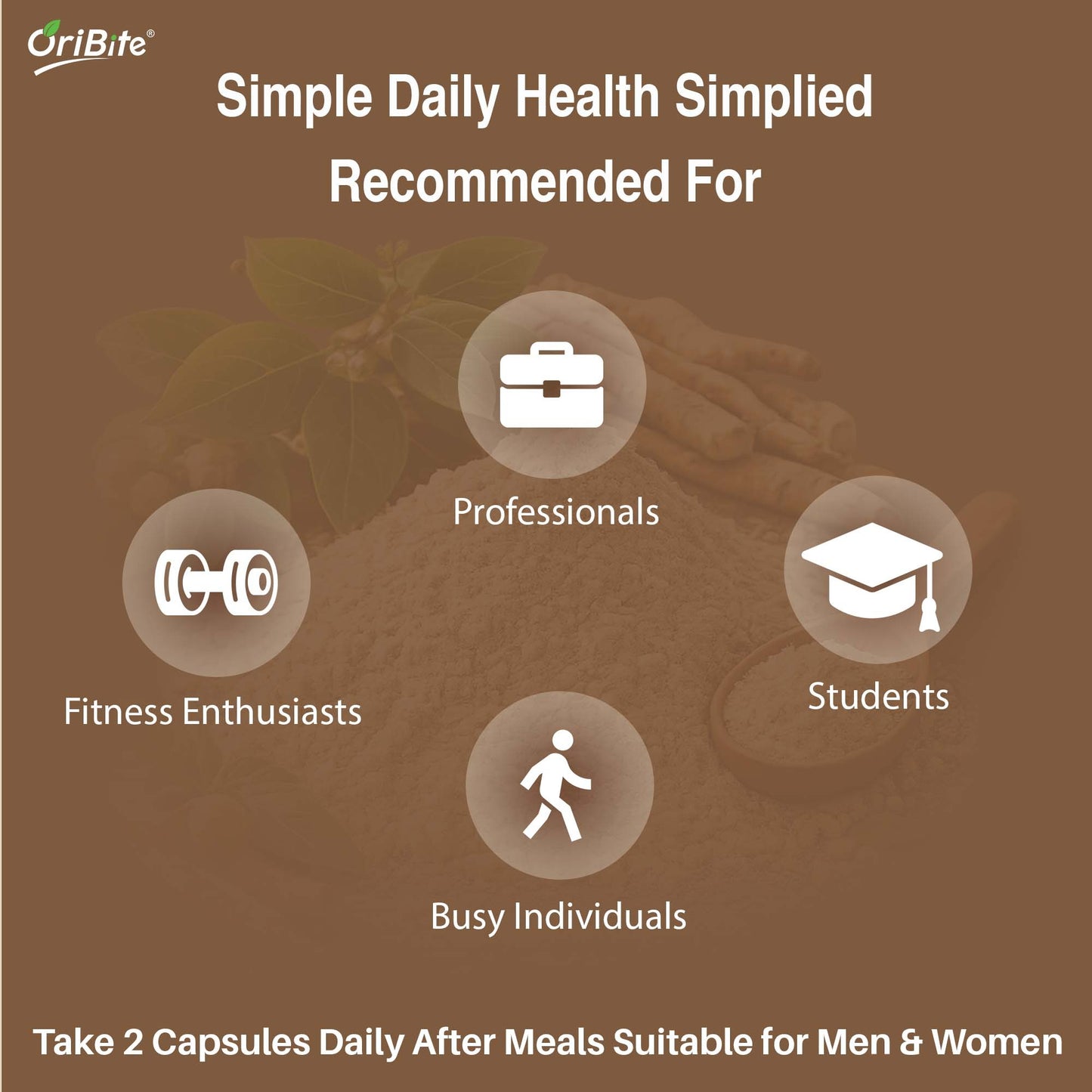 Ashwagandha Root Extract Capsules for Immunity & Energy