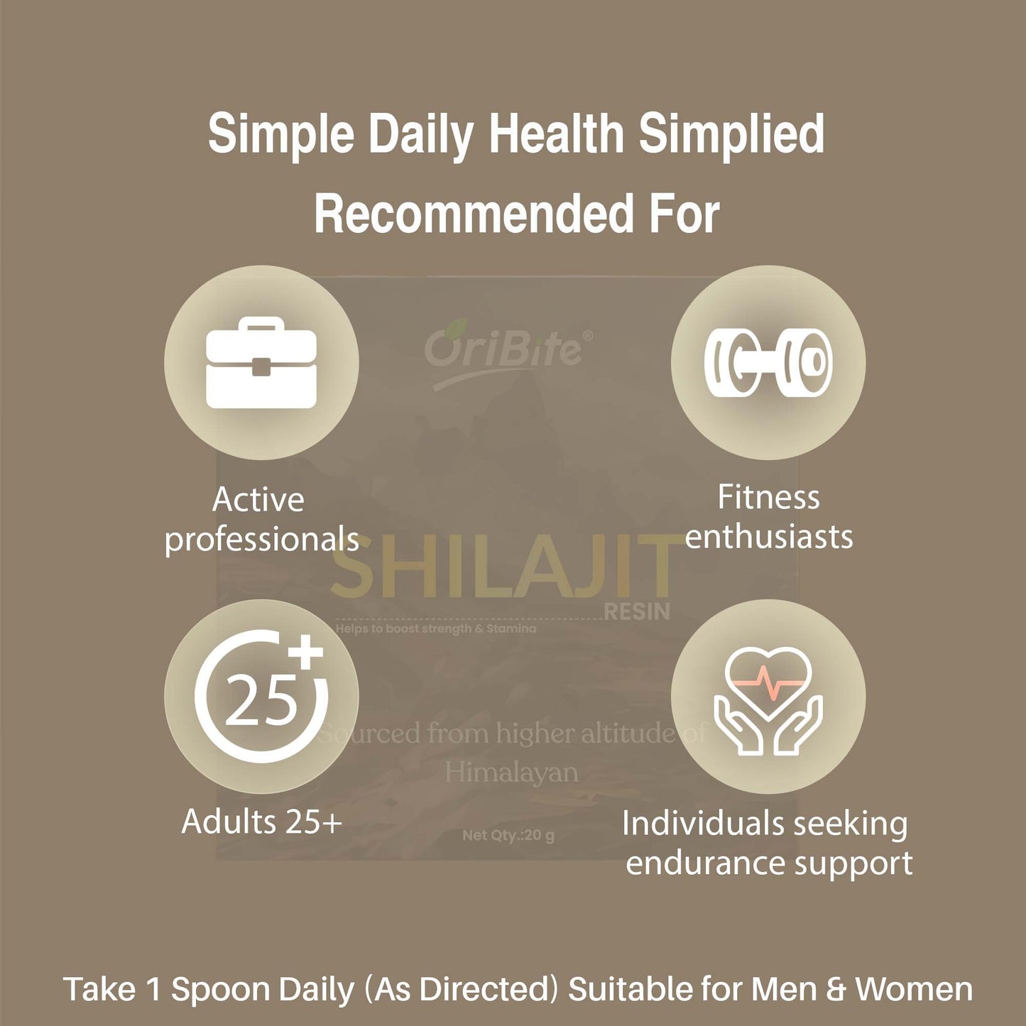 Pure Himalayan Shilajit Resin for Strength & Stamina
