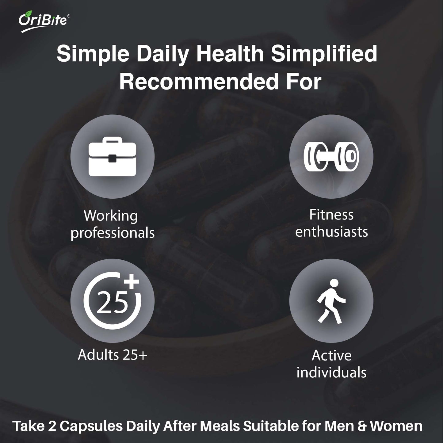 Shilajit Extract Capsules for Stamina & Male Vitality