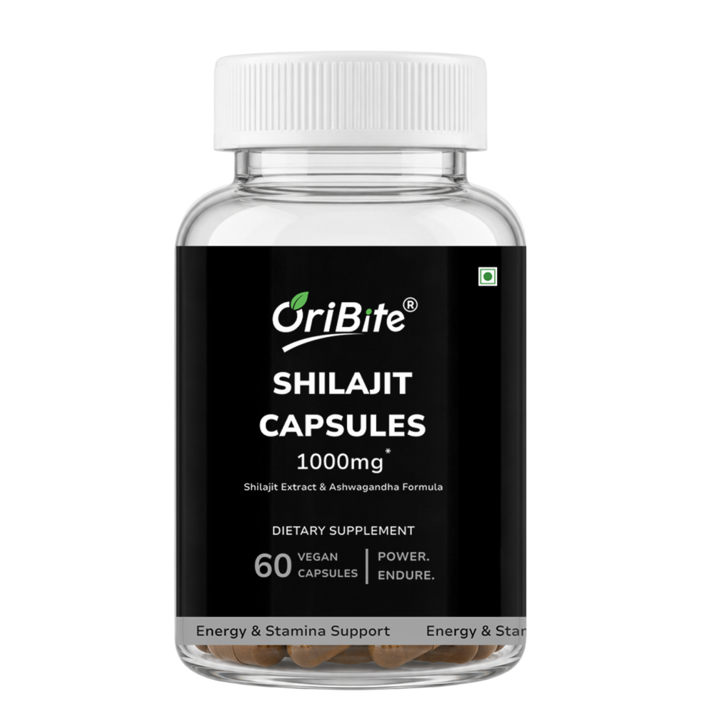 Shilajit Extract Capsules for Stamina & Vitality