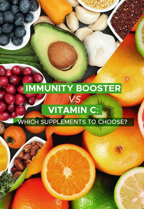 Immunity Booster vs Vitamin C: Which supplements to choose?